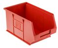 Boîte de rangement, 150x240x130mm, 20kg, Polypropylène (PP), Rouge
